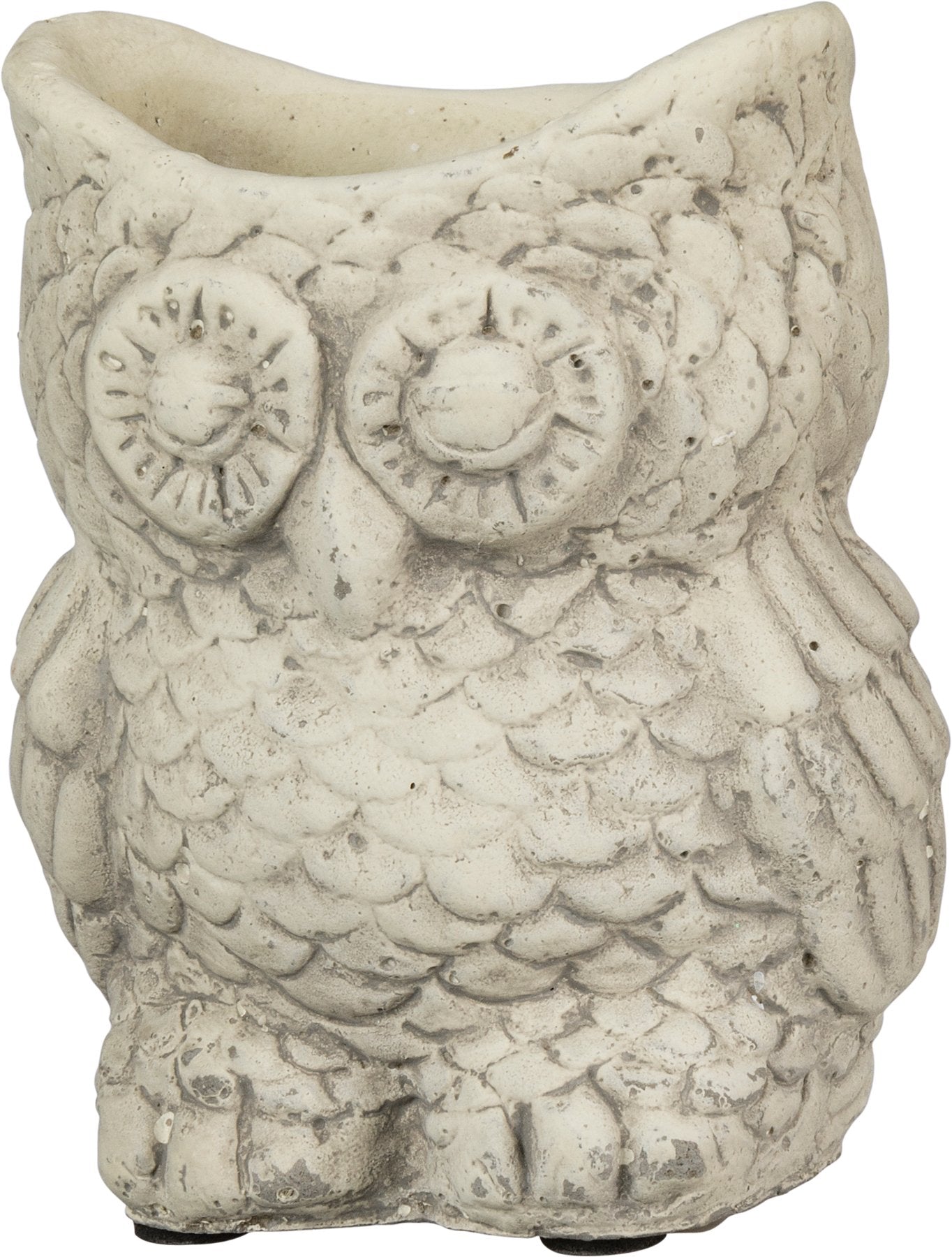 Cement Owl Planter – Indoor & Outdoor Garden Decor (Sold Separately)