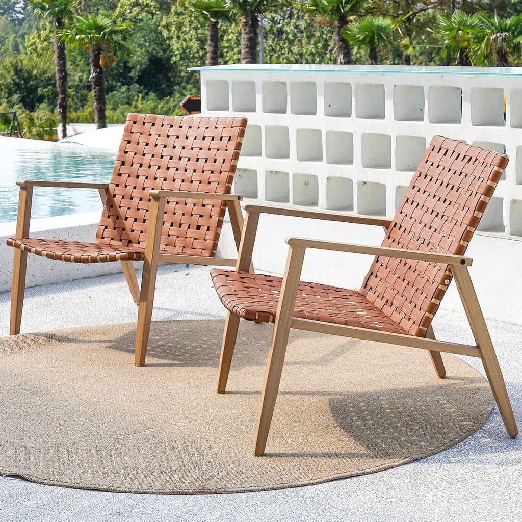 Durable Outdoor Chairs Set for Patio and Garden