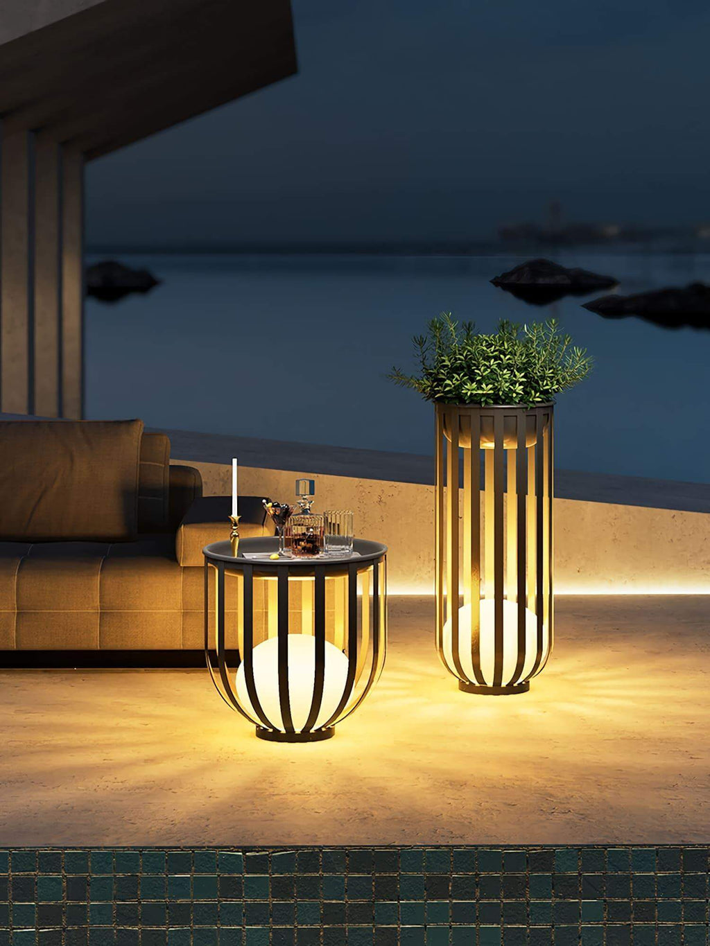 Bols Outdoor Garden Lamp