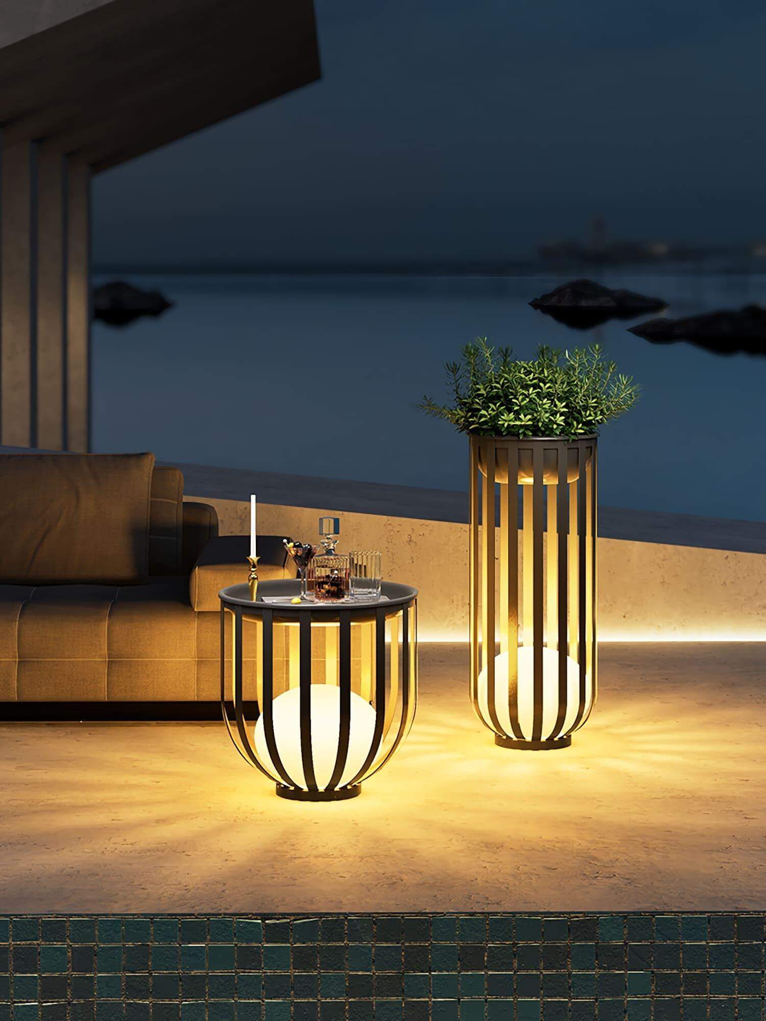 Bols Outdoor Garden Lamp