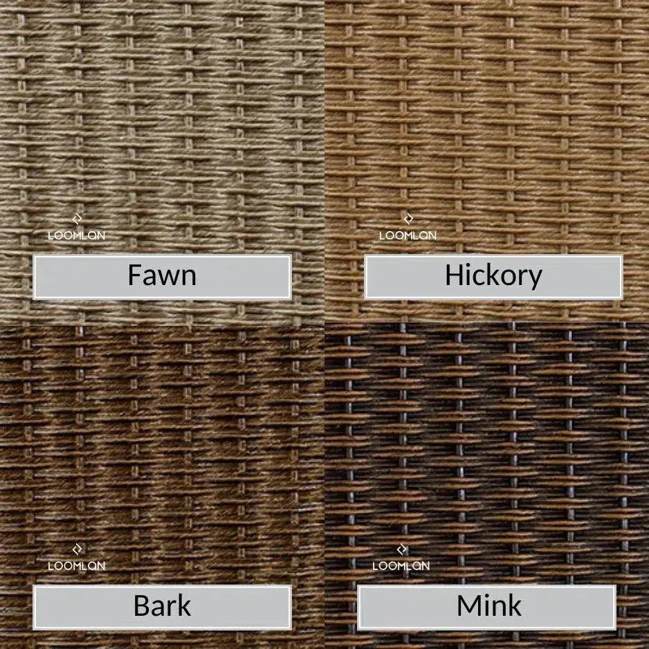 Hamptons Outdoor Furniture Wicker Dining Chair