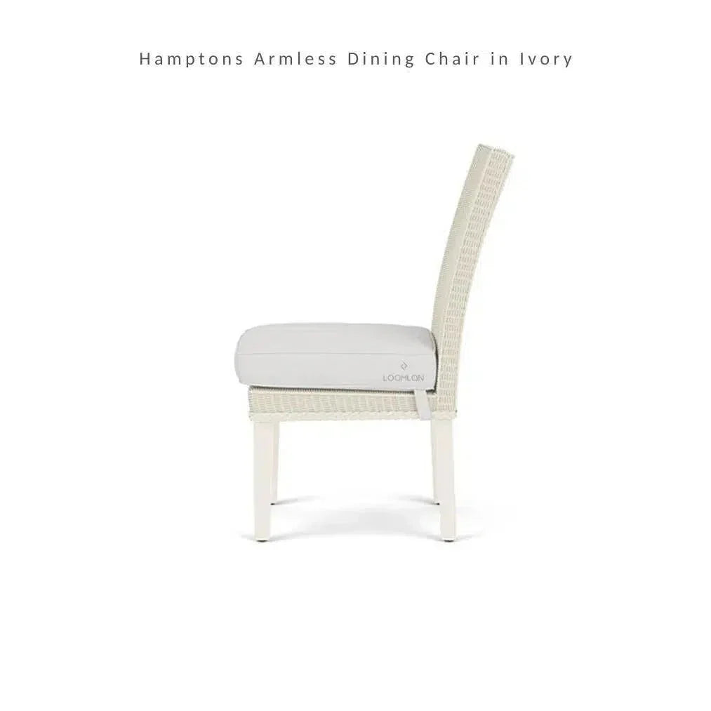 Hamptons Outdoor Furniture Wicker Dining Chair