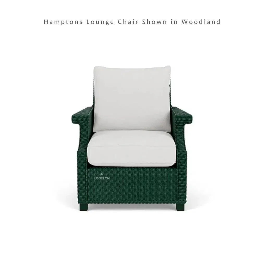 Hamptons Outdoor Furniture Wicker Lounge Chair