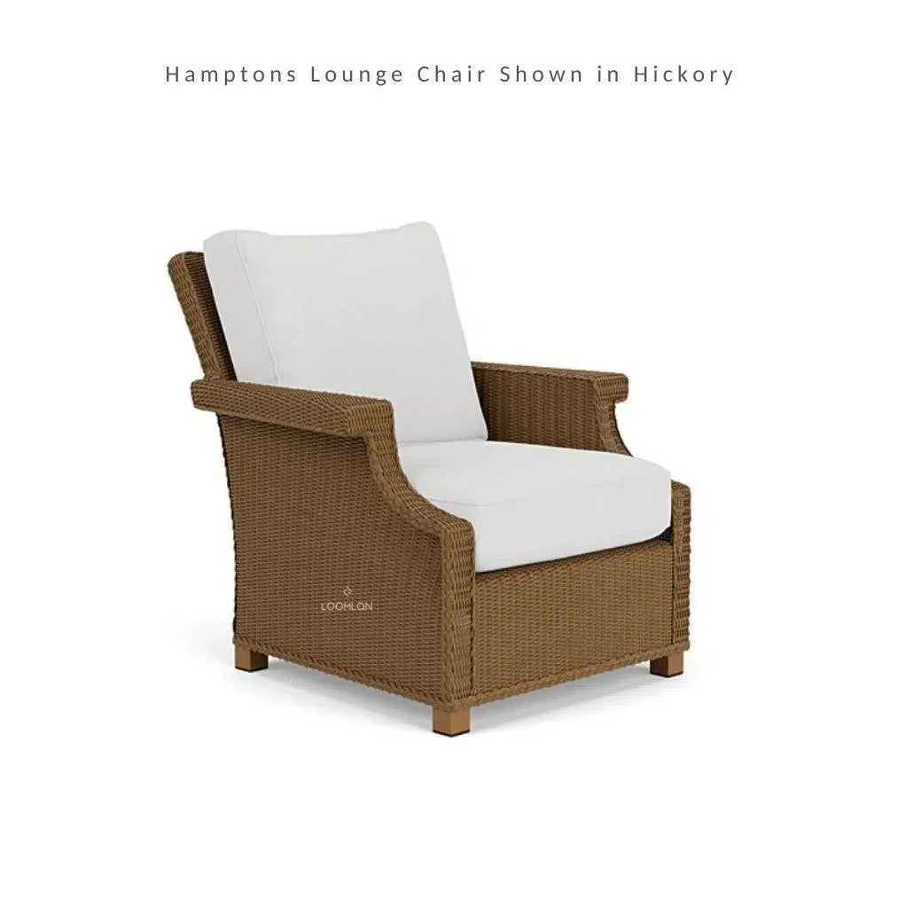 Hamptons Outdoor Furniture Wicker Lounge Chair