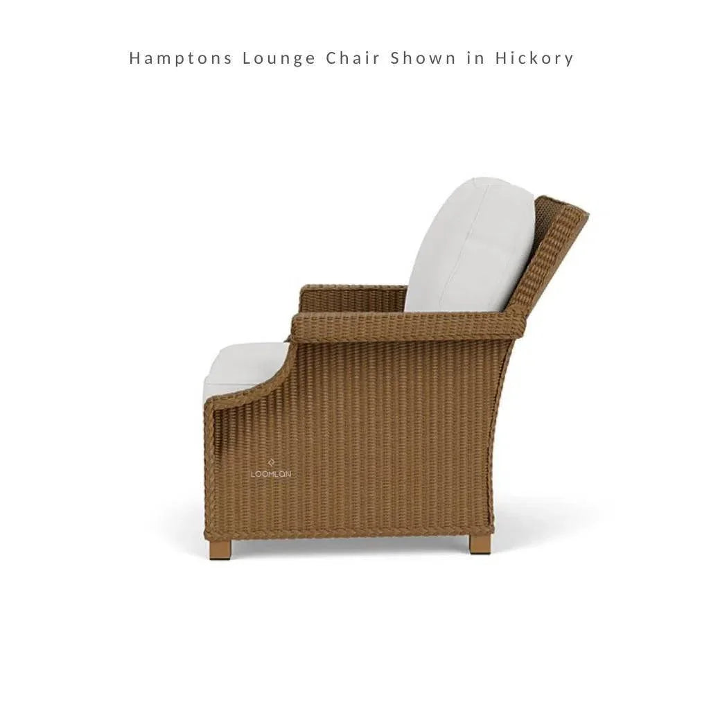 Hamptons Outdoor Furniture Wicker Lounge Chair